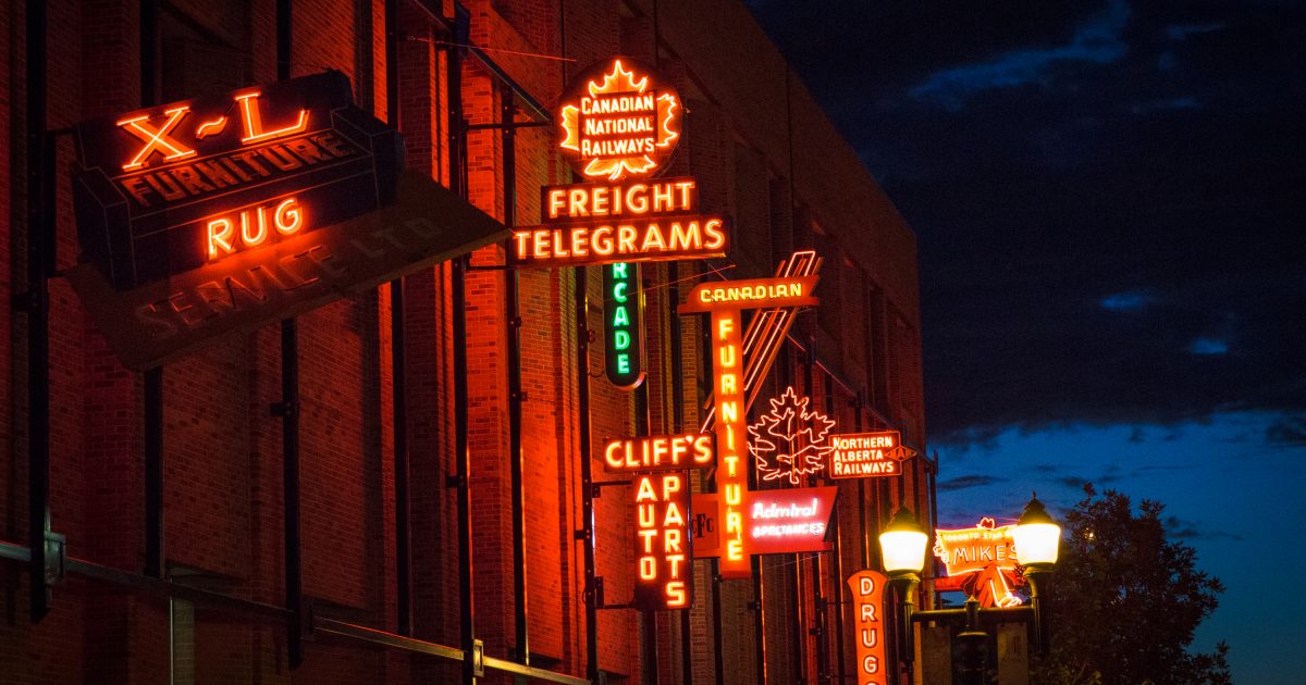 Neon Sign Museum | Explore Edmonton