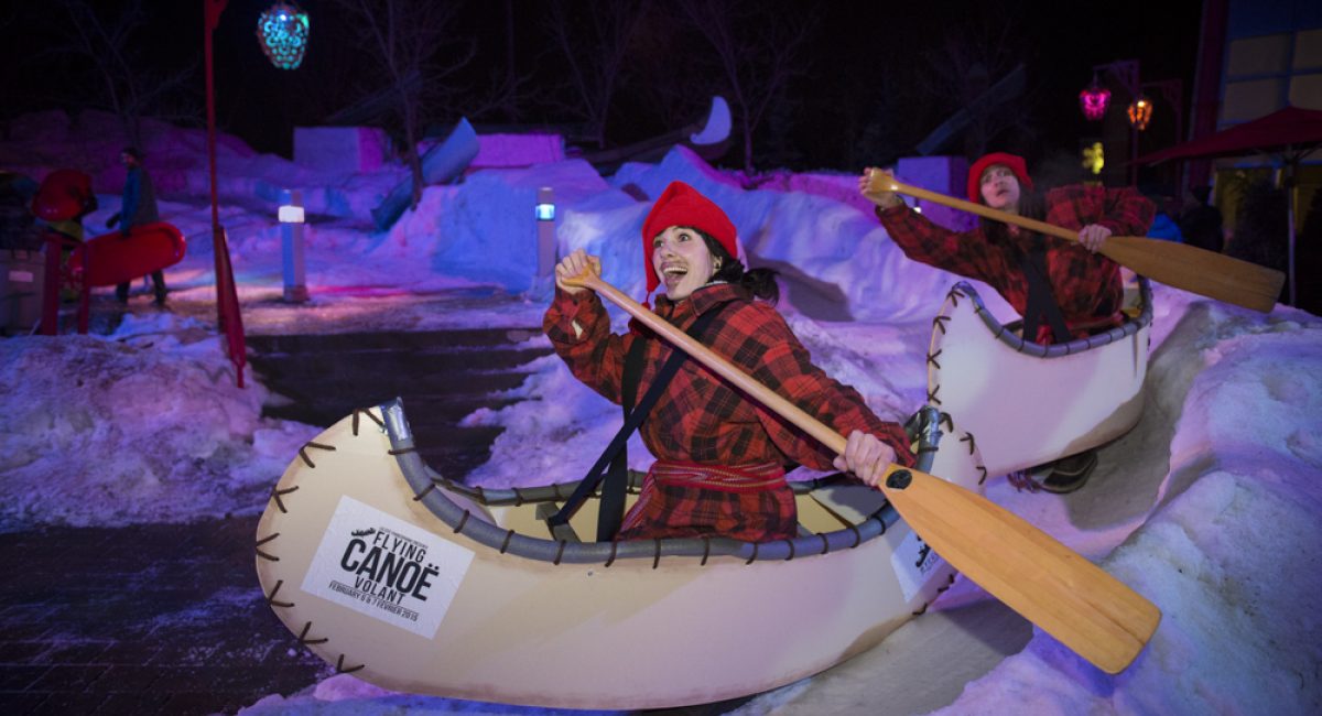 Flying Canoë Volant Explore Edmonton