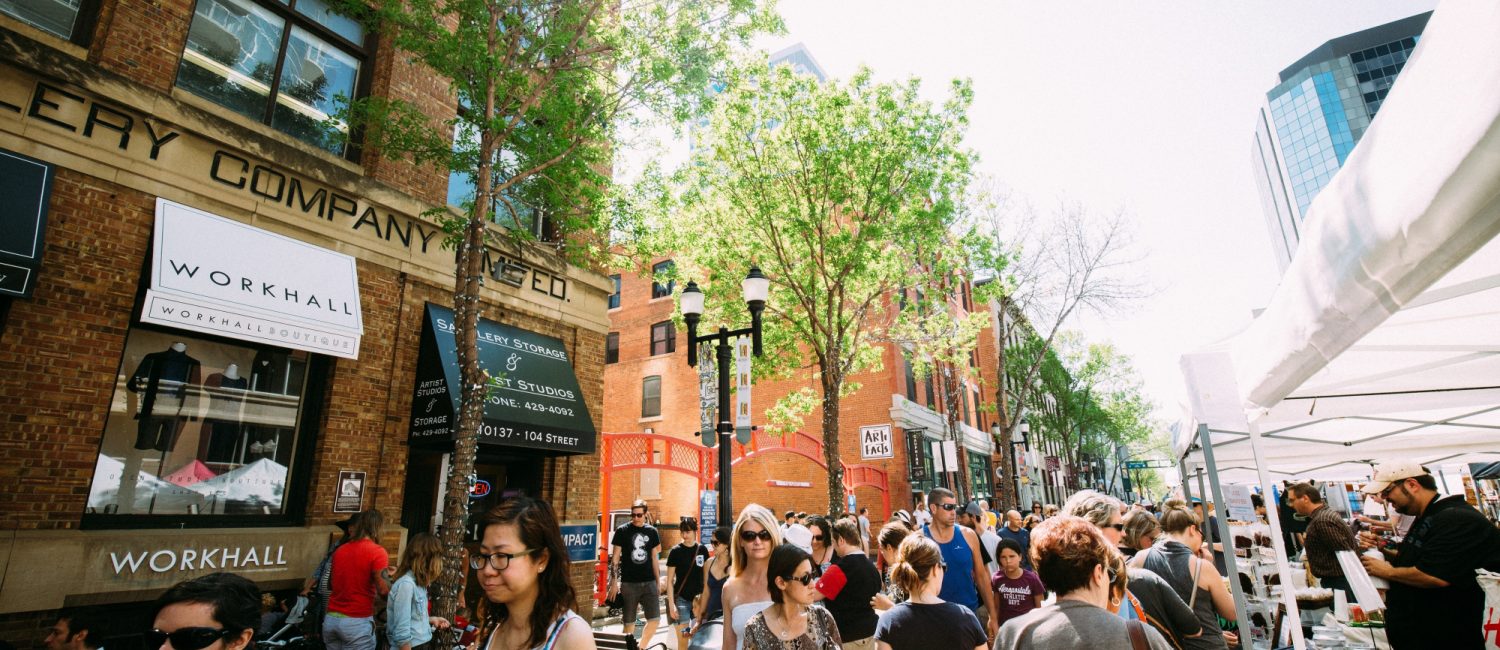 4th Street Promenade Explore Edmonton
