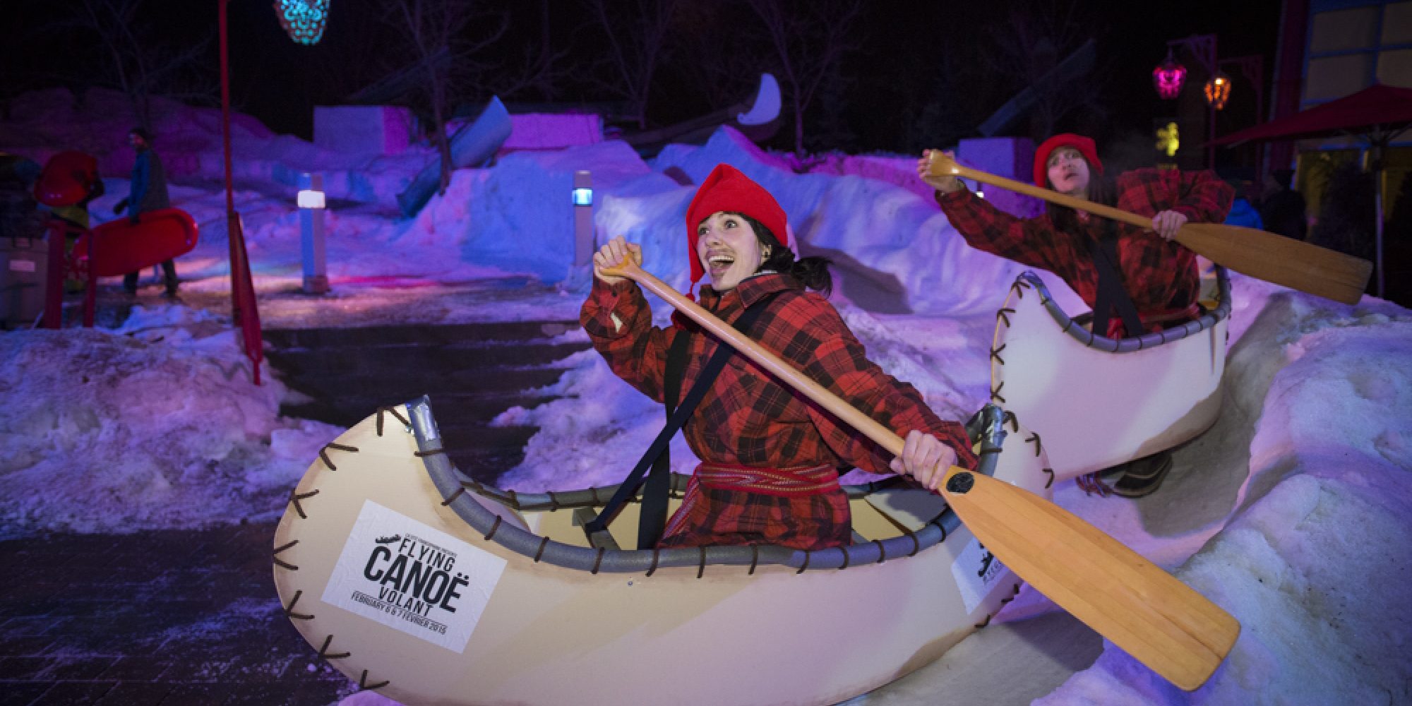 Flying Canoë Volant Explore Edmonton Explore Edmonton