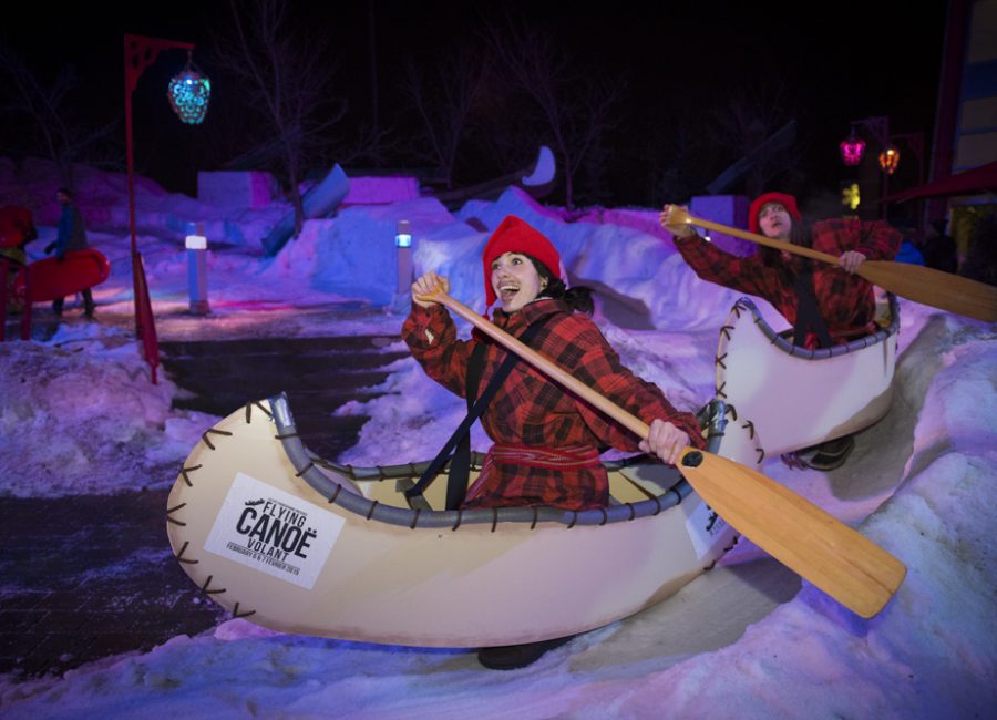 Flying Canoë Volant Explore Edmonton