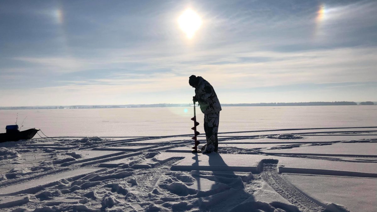 Ice Fishing In and Around Edmonton