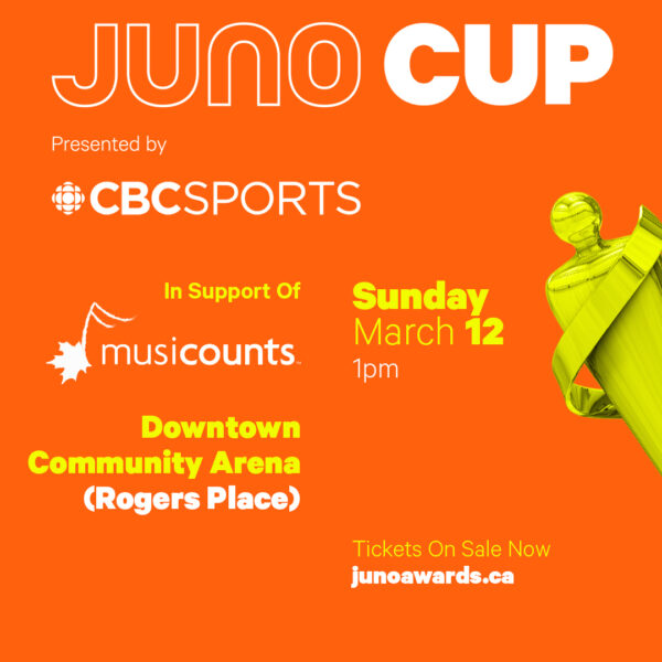 Info graphic for JUNO Fest on Sunday, March 12 @ 1 pm