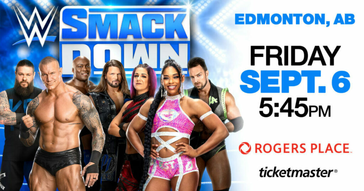 WWE Friday Night SmackDown Explore Edmonton